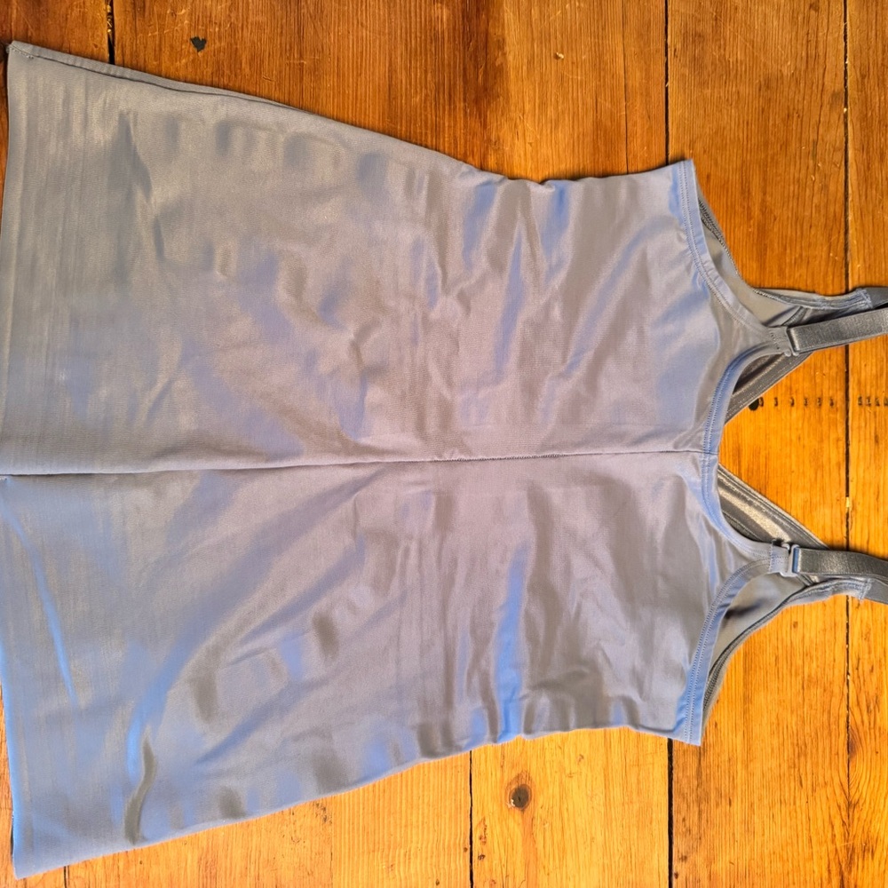 Ruby Ribbon Periwinkle Light Gray Top - image 2